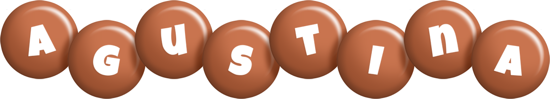 Agustina candy-brown logo
