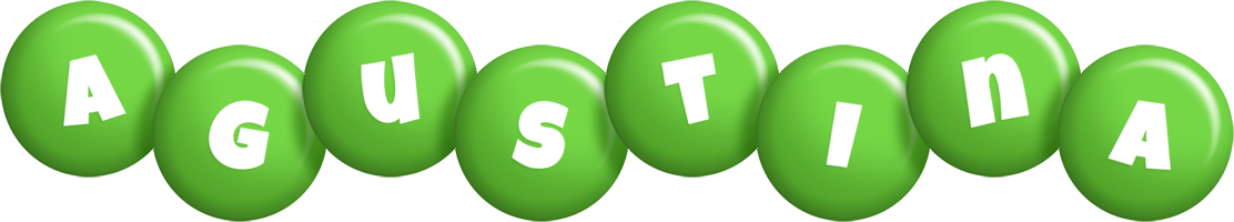 Agustina candy-green logo
