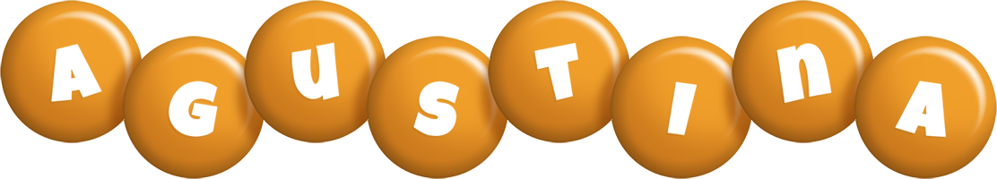 Agustina candy-orange logo