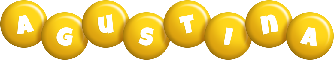 Agustina candy-yellow logo