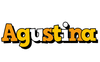 Agustina cartoon logo
