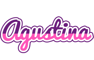 Agustina cheerful logo