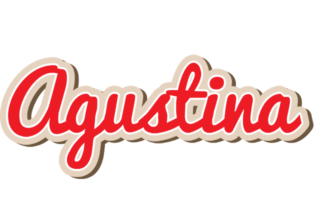 Agustina chocolate logo