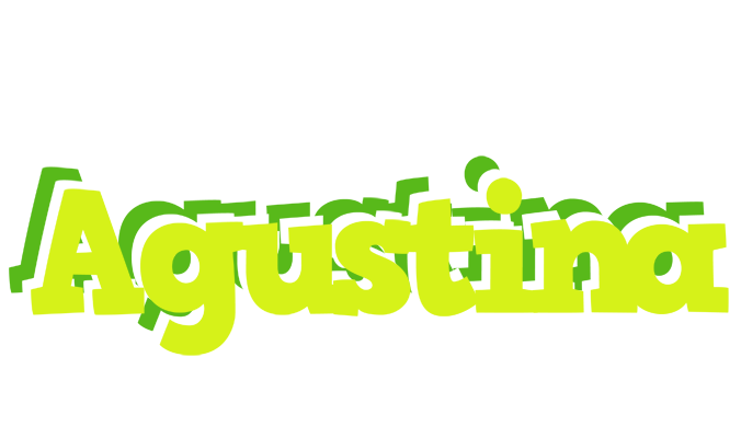 Agustina citrus logo