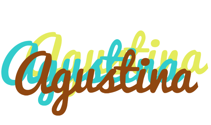 Agustina cupcake logo