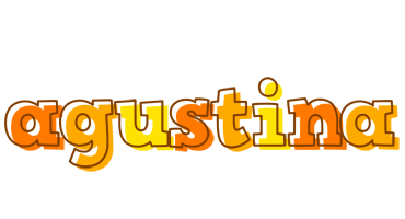 Agustina desert logo