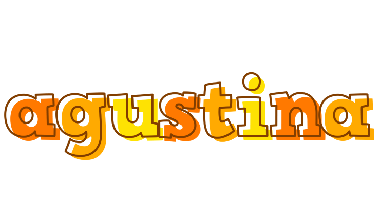 Agustina desert logo