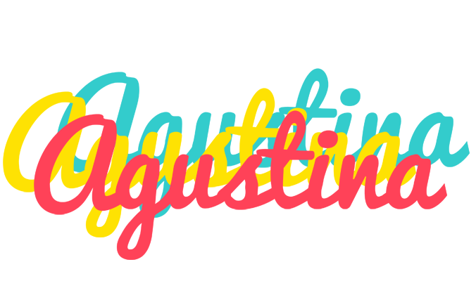 Agustina disco logo