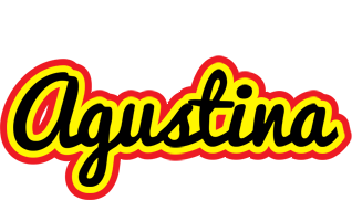 Agustina flaming logo
