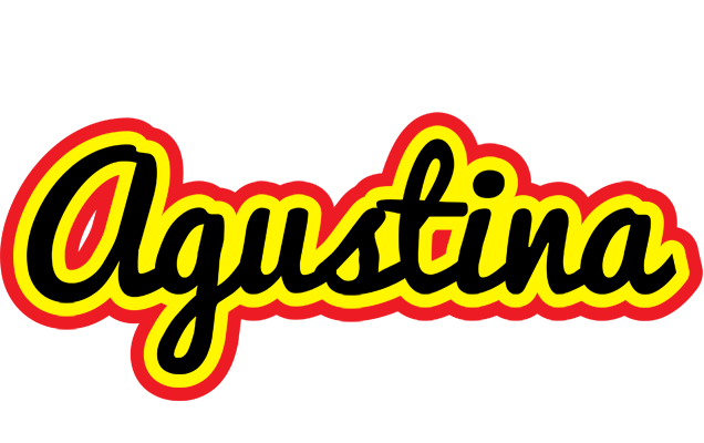 Agustina flaming logo