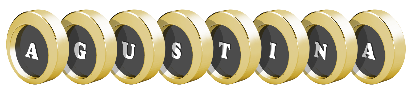 Agustina gold logo