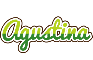 Agustina golfing logo
