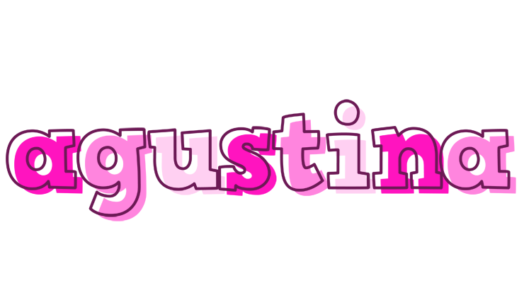 Agustina hello logo