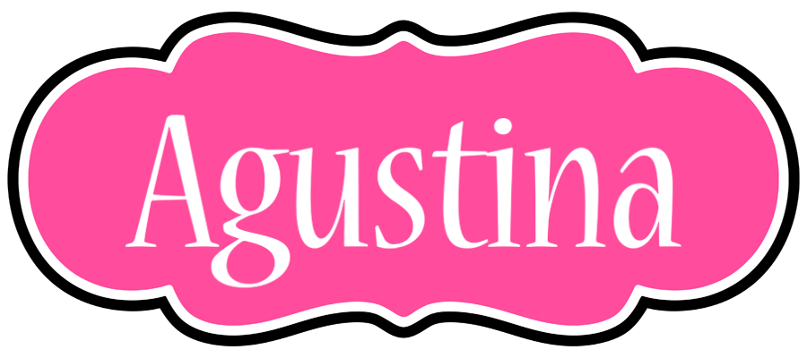 Agustina invitation logo