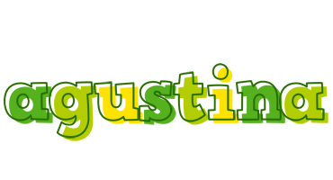 Agustina juice logo