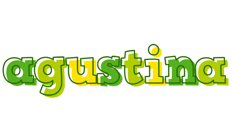 Agustina juice logo