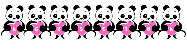 Agustina love-panda logo