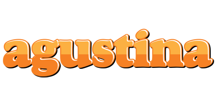 Agustina orange logo