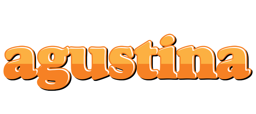 Agustina orange logo