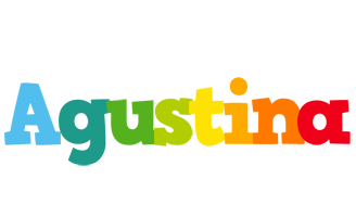 Agustina rainbows logo