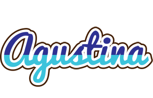 Agustina raining logo