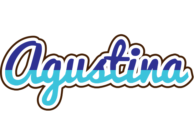 Agustina raining logo