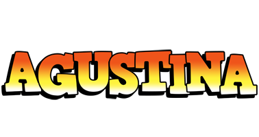 Agustina sunset logo
