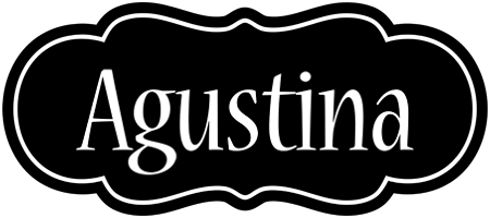 Agustina welcome logo