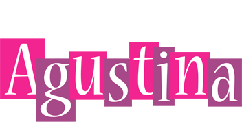 Agustina whine logo