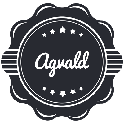 Agvald badge logo