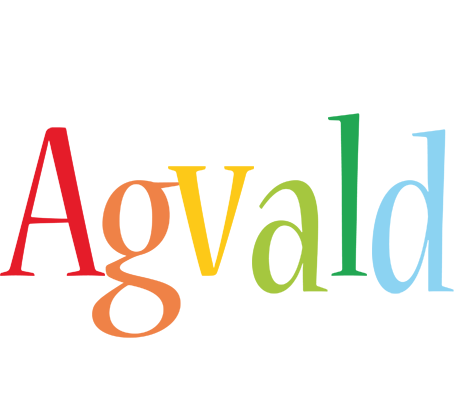 Agvald birthday logo