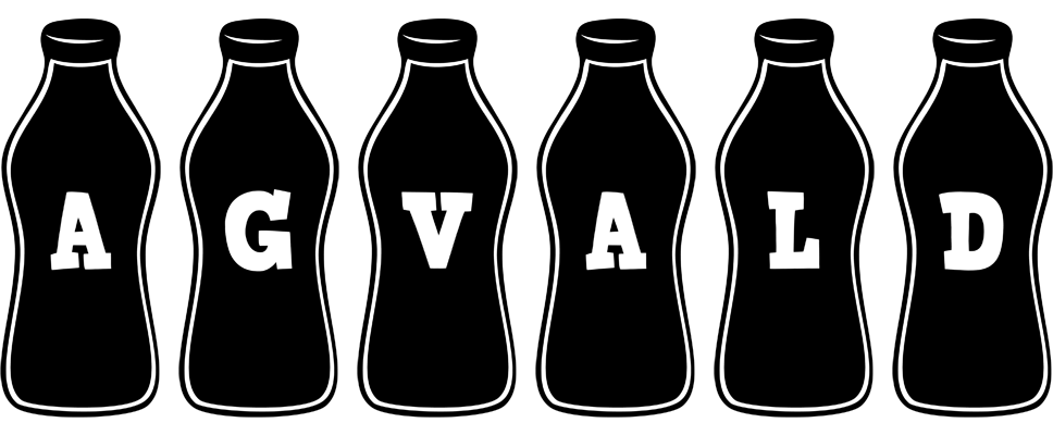 Agvald bottle logo
