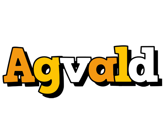 Agvald cartoon logo