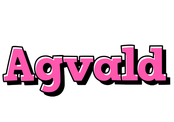 Agvald girlish logo