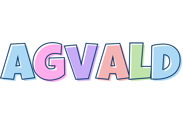 Agvald pastel logo