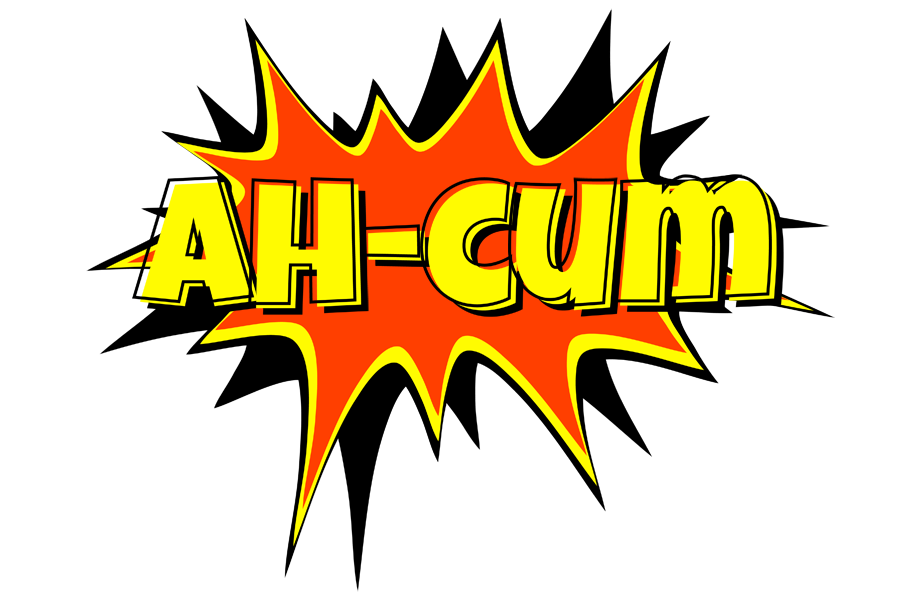 Ah-Cum bazinga logo