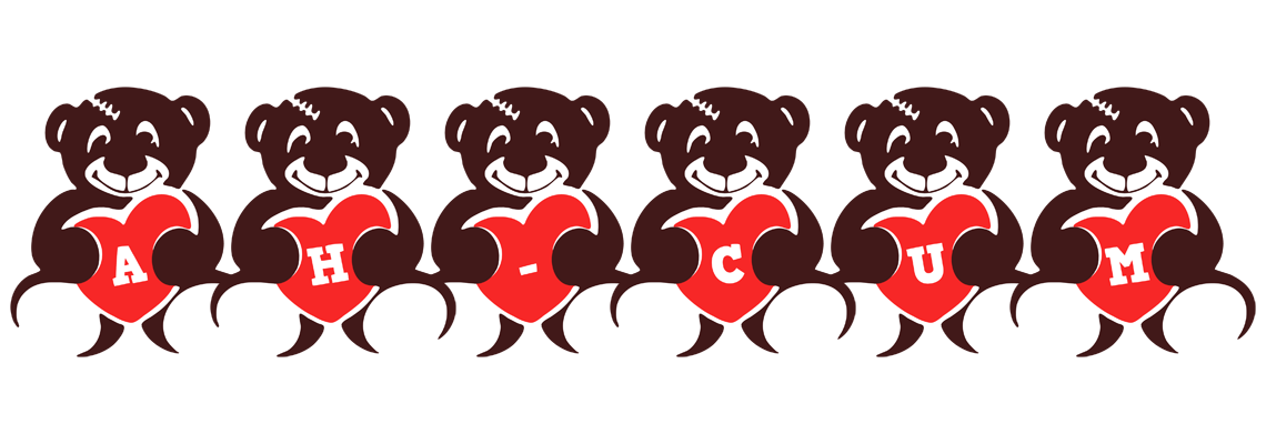 Ah-Cum bear logo