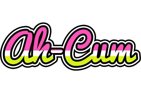 Ah-Cum candies logo