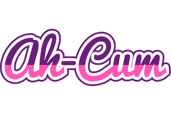 Ah-Cum cheerful logo