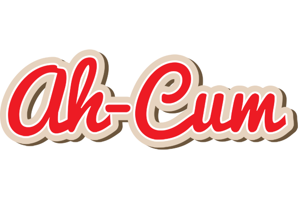 Ah-Cum chocolate logo