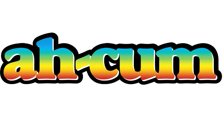 Ah-Cum color logo