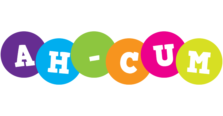 Ah-Cum happy logo
