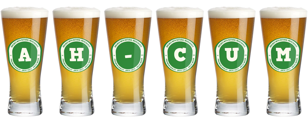 Ah-Cum lager logo