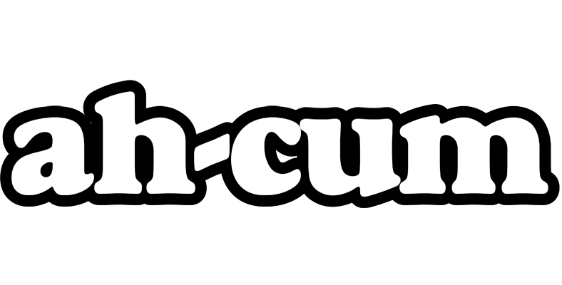 Ah-Cum panda logo