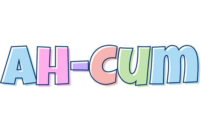 Ah-Cum pastel logo