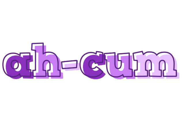 Ah-Cum sensual logo