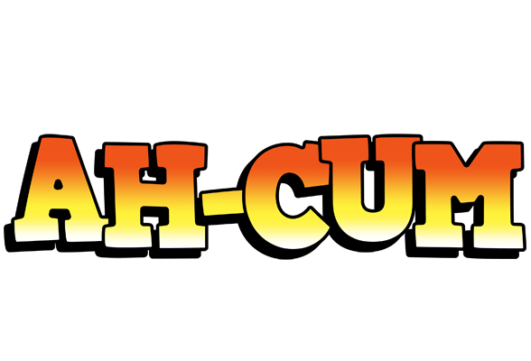 Ah-Cum sunset logo