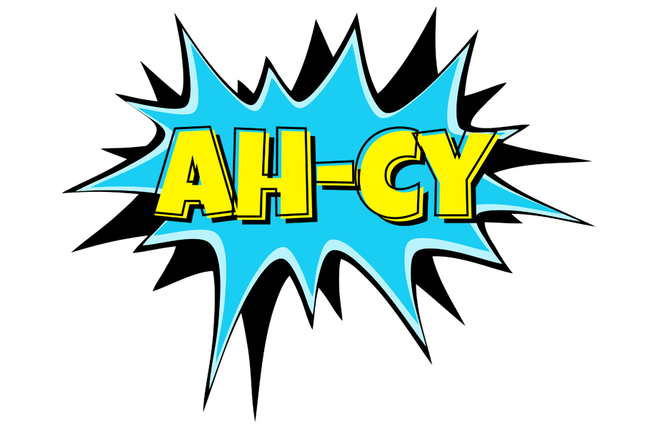 Ah-Cy amazing logo