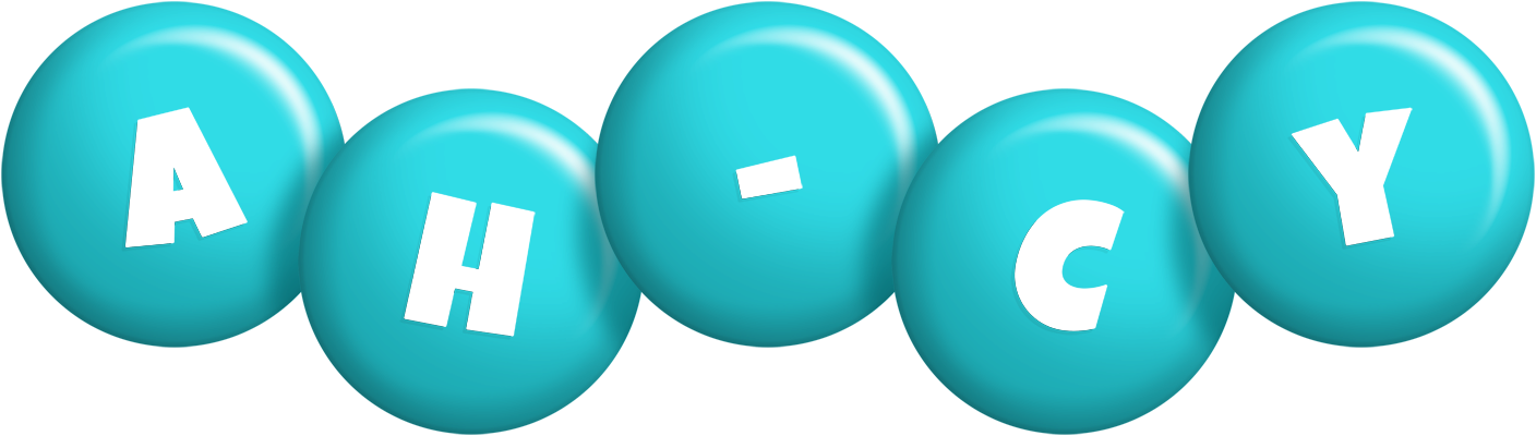 Ah-Cy candy-azur logo
