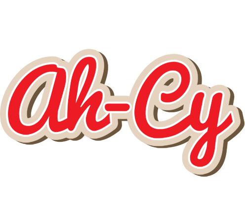 Ah-Cy chocolate logo